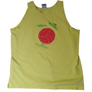 Vintage T-shirt XL Single Stitch Healthworks Volleyball 80's Cotton Oneita USA